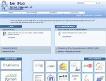 Tablet Screenshot of le-pic.org